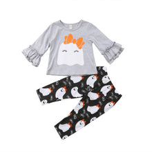 Load image into Gallery viewer, Halloween Kids Baby Girls Ghost  T-shirt