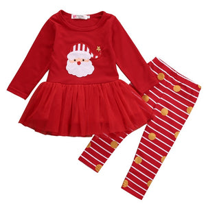 Baby Clothes AU Christmas Kids Baby Girl Tops