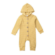 Load image into Gallery viewer, Baby Girl Boy 0-18M Striped Hooded