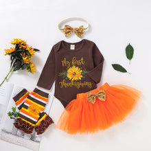 Load image into Gallery viewer, Newborn Baby Girl 0-12M Romper Tulle Tutu Dress