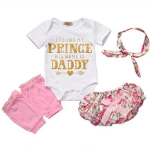 Load image into Gallery viewer, Girl Clothes 4PCS Newborn Baby Girl