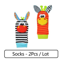 Load image into Gallery viewer, Soft Animal Socks Newborn Intellectual Toys